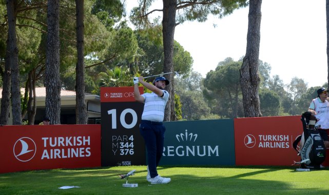 Turkish Airlines Open Golf Turnuvası'nda yıldızlar sahaya çıktı