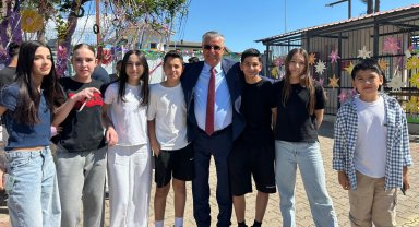 Kemer'de Hıdırellez ateşi yakıldı