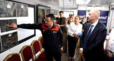 Antalya'da hortum ve fırtına saha tatbikatı