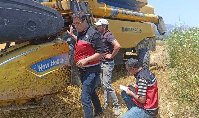 Biçerdöverler kontrol ediliyor