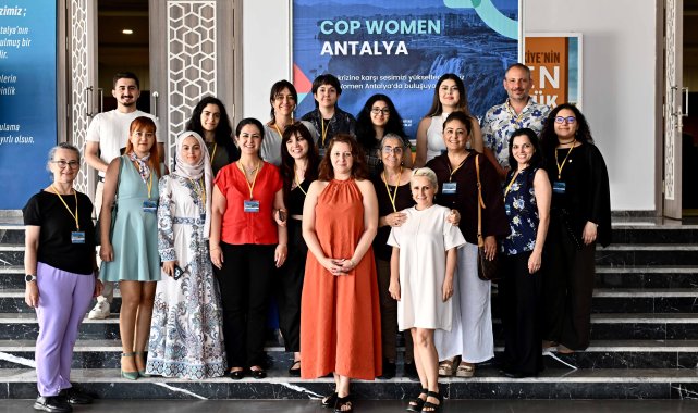 COP Women Antalya'da, kadınların iklim politikalarındaki rol