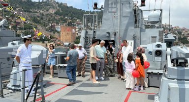 Denizkurdu-22026 Tatbikatı'na katılan 'TCG Tarsus' ve 'TCG İmbat' ziyarete açıldı