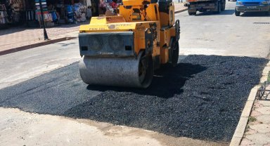 Kemer'de altyapı çalışmaları