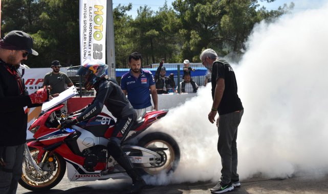 Kepez'de motodrag heyecanı
