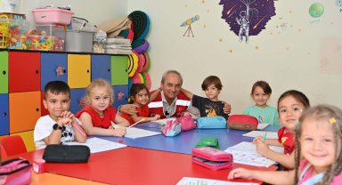 Kepez'in kreşlerinde mezuniyet heyecanı