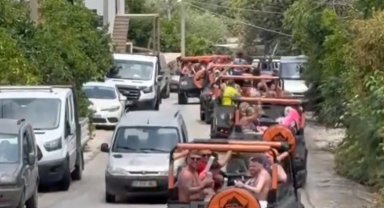 Kurallara uymayan safari araçlarına ceza