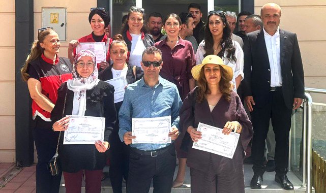 Mantar yetiştiriciliği kursu tamamlandı