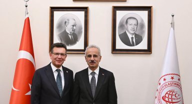 Uslu'dan Bakan Uraloğlu'na ziyaret