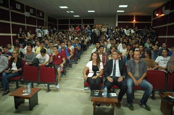 A.Ü Manavgat öğrencilerine madde bağımlılığı semineri