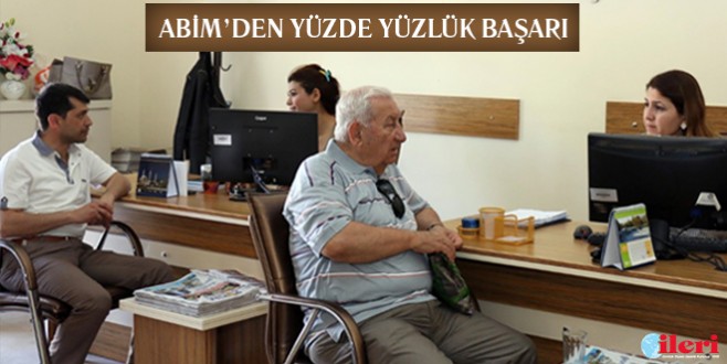 ABİM’den yüzde yüzlük başarı