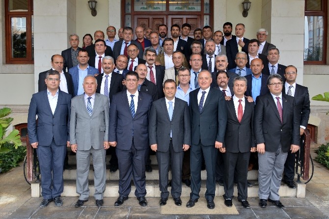 AESOB heyetinden Vali Türker’e ziyaret