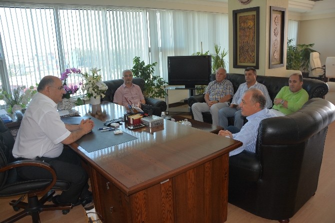 Aesob’dan Kepez Kaymakamı Özgedek’e ziyaret