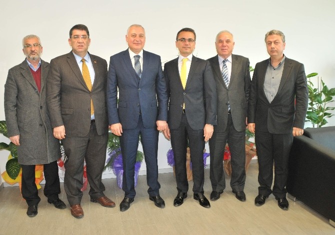 AESOB'dan Ziraat Bankası Bölge Başkanına ziyaret