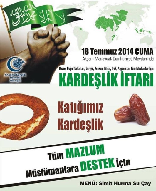 AGD Mazlumlar için kardeşlik iftarı düzenleyecek