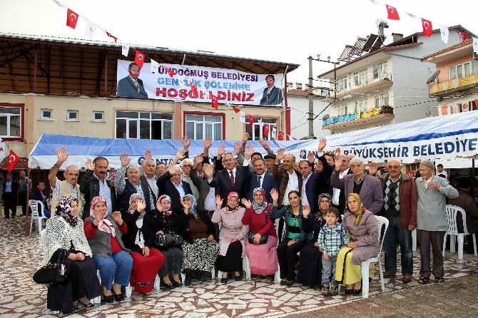 AK Parti Adayı Aydın, Gündoğmuş’ta Gençlik Şölenine Katıldı