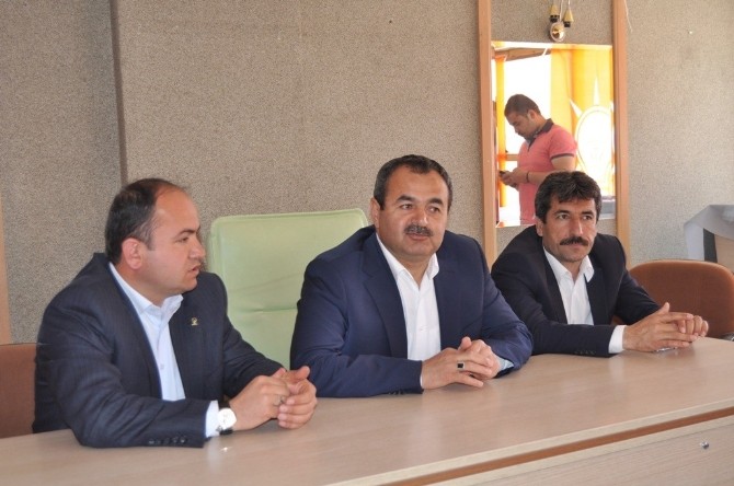 AK Parti Adayı Samani, Korkuteli’nde Partililerle bir araya geldi