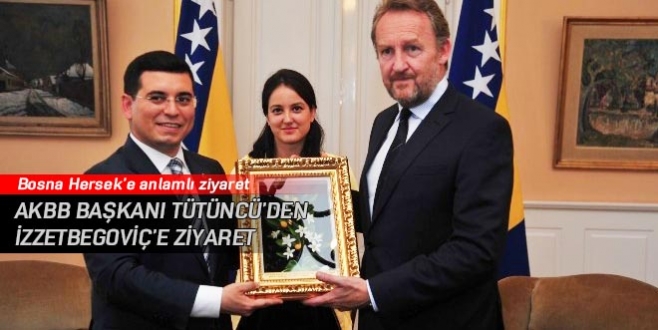 AKBB Başkanı Tütüncü’den İzzetbegoviç’e ziyaret