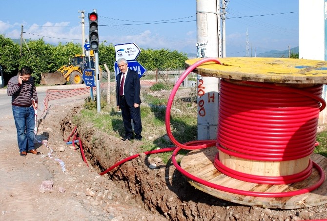 AKEDAŞ Kumluca'da çalışmalara başladı 