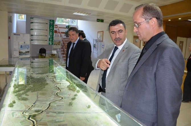 Aksu çayı maketi vatandaşların bilgisine sunuldu