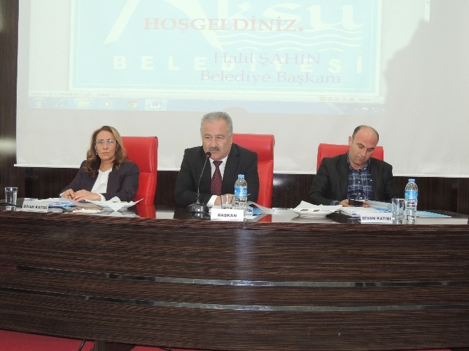 Aksu'da yeni yılın ilk meclisi yapıldı