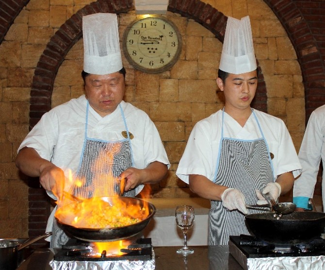 Alanya da kültürel aşçı değişim projesi