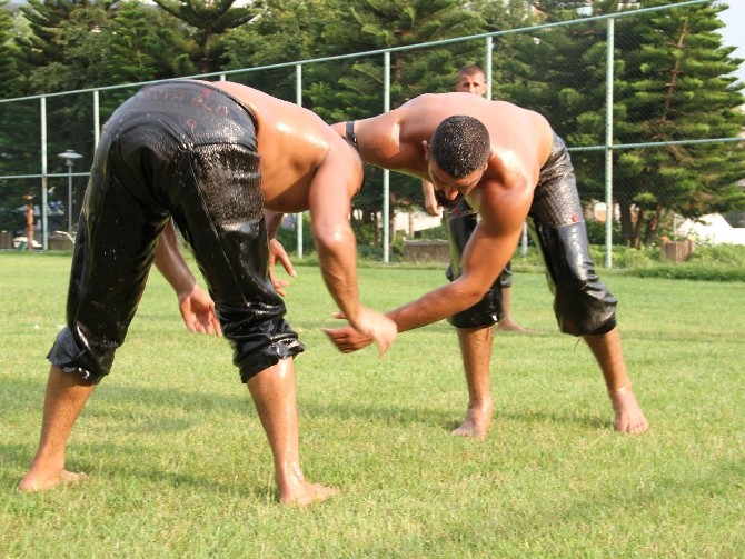 Alanya Gökbelen Yaylası güreşleri heyecanı