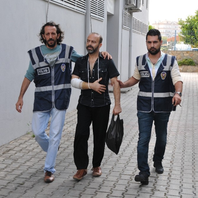 Alanya'da silahlı çatışmada üçüncü zanlı adliyeye sevk edildi
