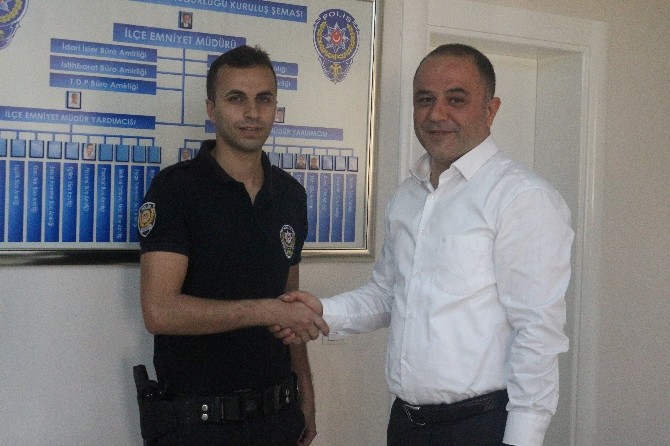 Alanya’da yılın polisi altınla ödüllendirildi