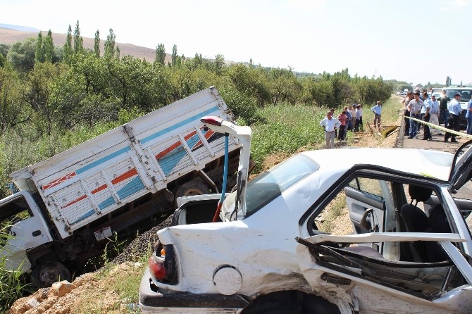 Ankara Kayseri yolunda kaza: 9 Yaralı