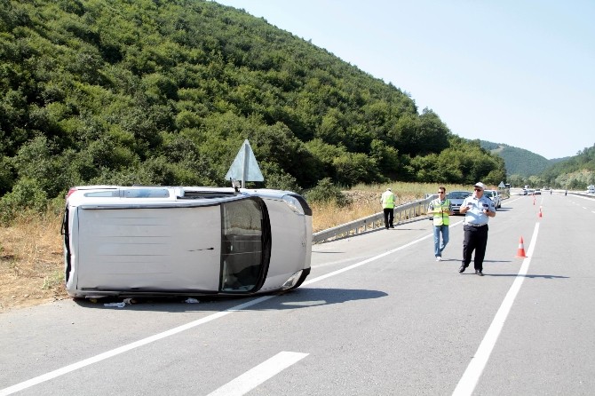 Ankara-Samsun karayolunda kaza: 5 yaralı