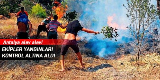 Antalya alev alev!