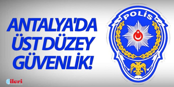 Antalya’da 'Yeni yıl' tedbirleri alındı