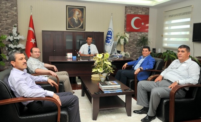 Antalya defterdarına ziyaret
