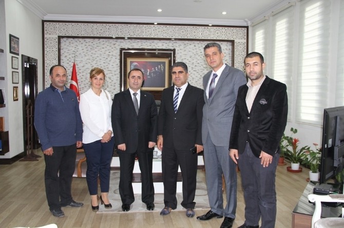 Antalya kantin işletmeciliği esnaf derneği'nden Tonbul'a ziyaret