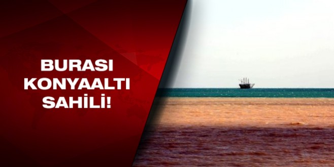 Antalya Körfezi çamura döndü