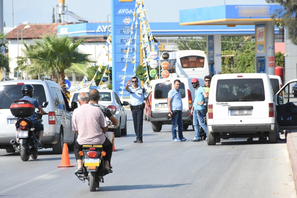 Antalya’da emniyetten motosiklet uygulaması