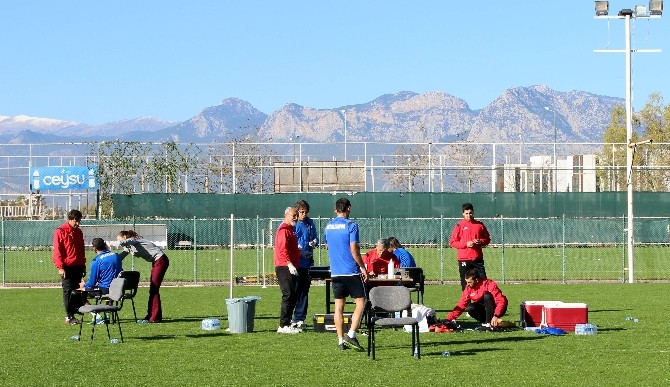 Antalyaspor Adanaspor maçı hazırlıklarını sürdürüyor