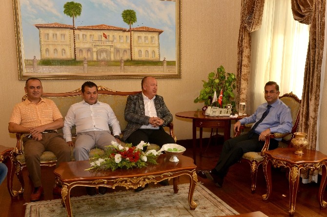 Antalyaspor Yönetiminden Vali Türker’e Ziyaret