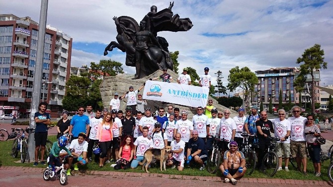 ANTBİSDER kalp için pedal çevirdi