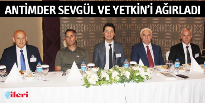 ANTİMDER Sevgül ve Yetkin’i ağırladı