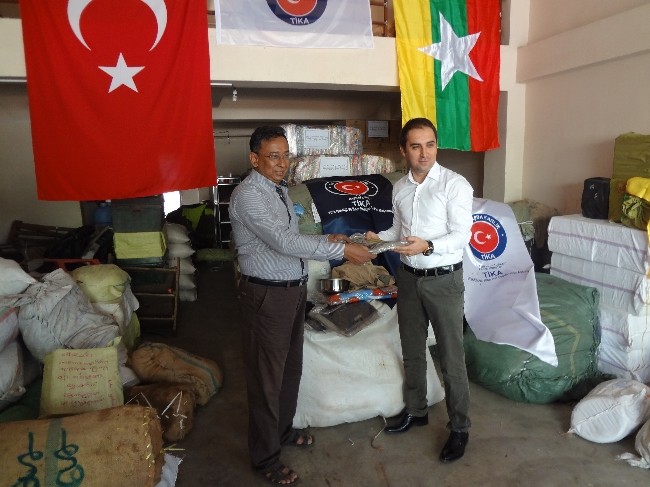 ARAKAN’A TİKA DESTEĞİ DEVAM EDİYOR