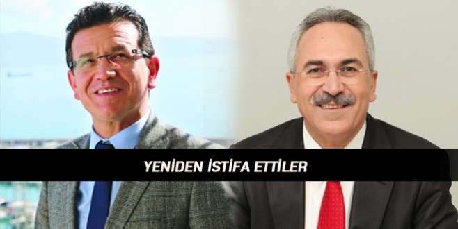Atay Uslu ve İbrahim Aydın yeniden istifa ettiler