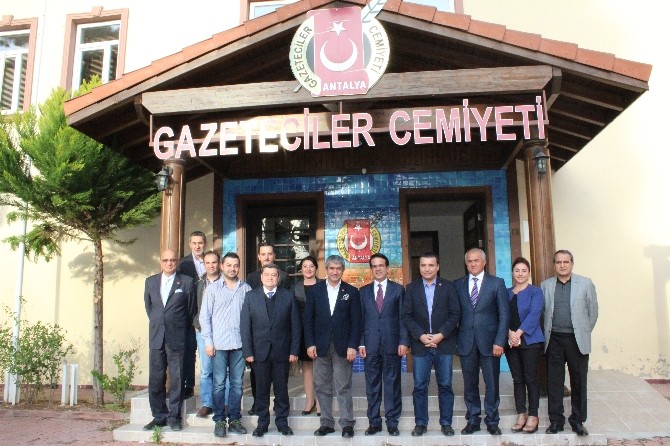 ATB Başkanı Çandır Agc’yi Ziyaret Etti