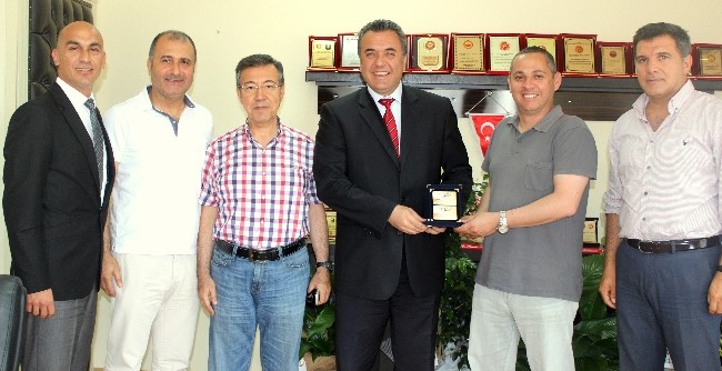ATİK Yöneticileri, Tüzken'i ziyaret etti