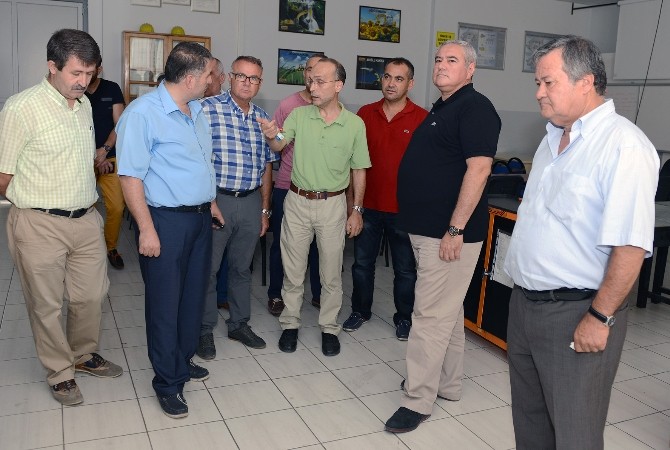 ATSO Başkanı Çetin kursiyerlerle bir araya geldi