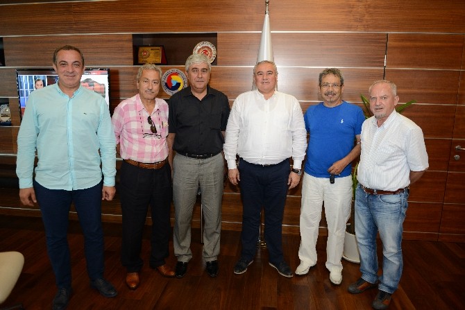 ATSO Başkanı, TSYD’yi konuk etti