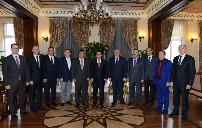 ATSO Yönetimi protokol turuna devam ediyor