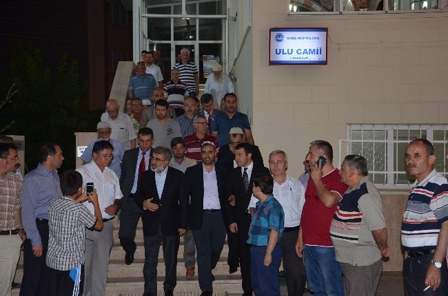 Bakan'lar ilk iftarını Soma da açtı