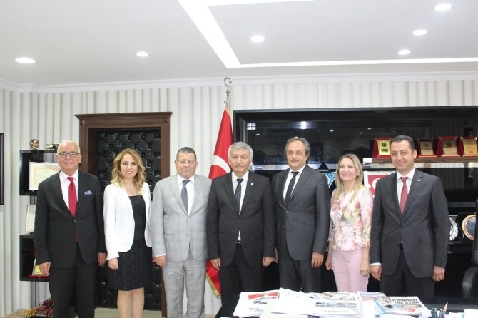 BAKSİFED Yeni Yönetim Kurulu, Burdur Ve Isparta’da Protokol ziyaretleri gerçekleştirdi