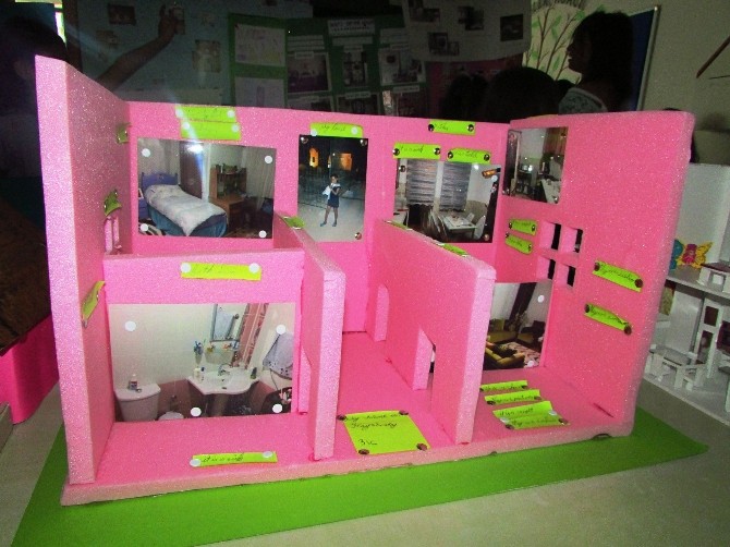 Başarı Koleji'nde ''My House'' İngilizce Proje sergisi